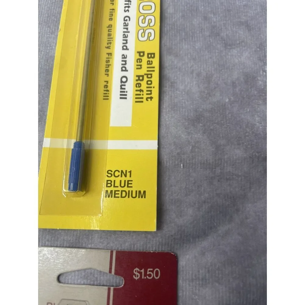 cross & shaeffer pen refill black fine, blue, blue medium  Ball‎ Point Vintage